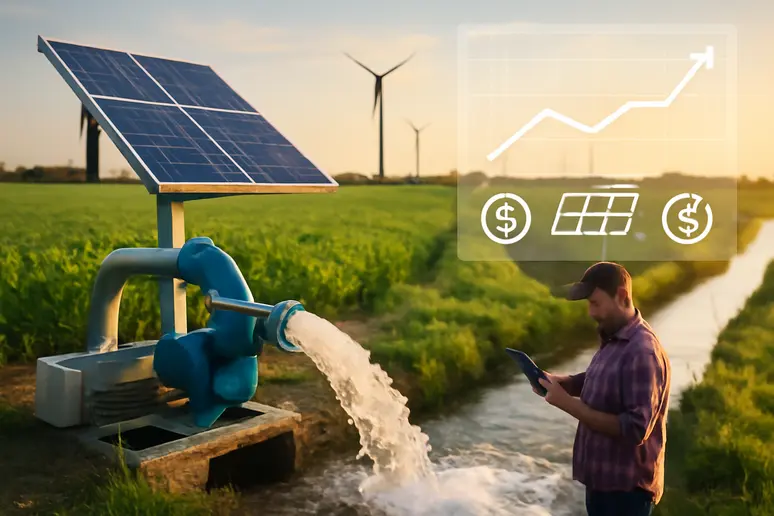 ปั๊มเกษตรทะยาน! นวัตกรรมเปลี่ยนโลก พลังงานยั่งยืน กำไรทะลุเป้า