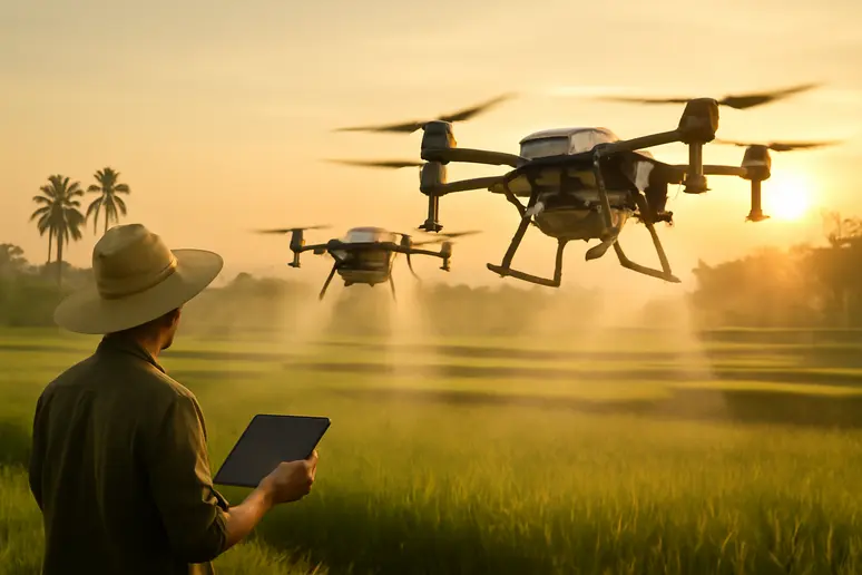 DJI เปิดตัว Agras T55/T100: โดรนเกษตรรุ่นใหม่ในไทย
